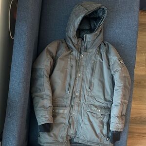 Kuhl Men's Gray down Arktik parka